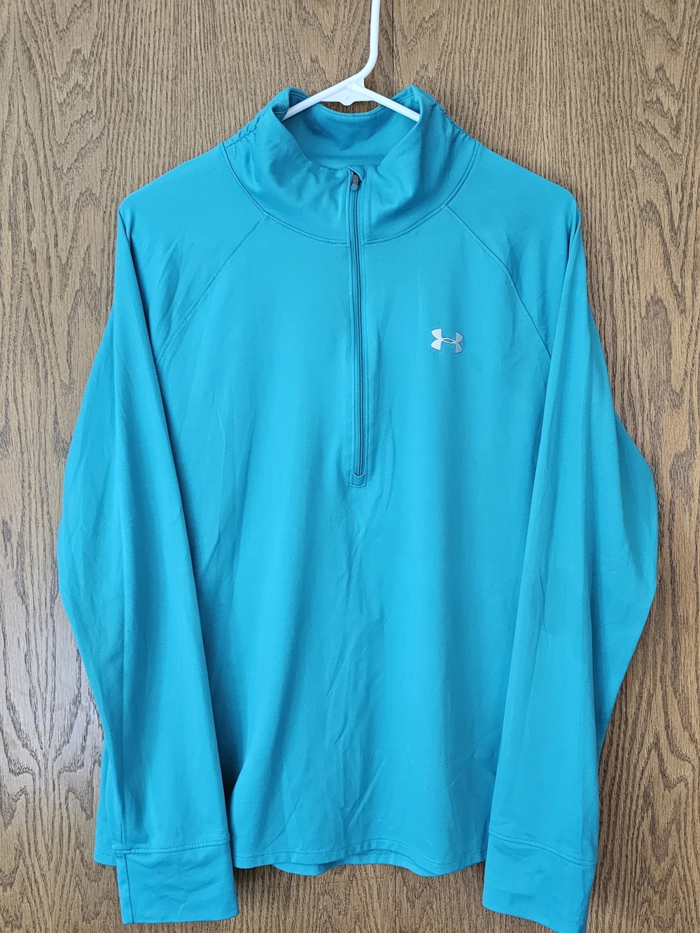 Under Armour Teal 1/4 Zip Pullover